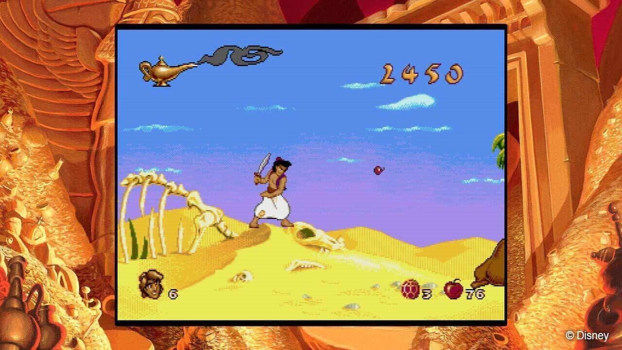 Скриншот Disney Classic Games: Aladdin and The Lion King