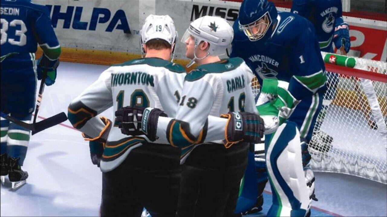 Скриншот NHL 2K9