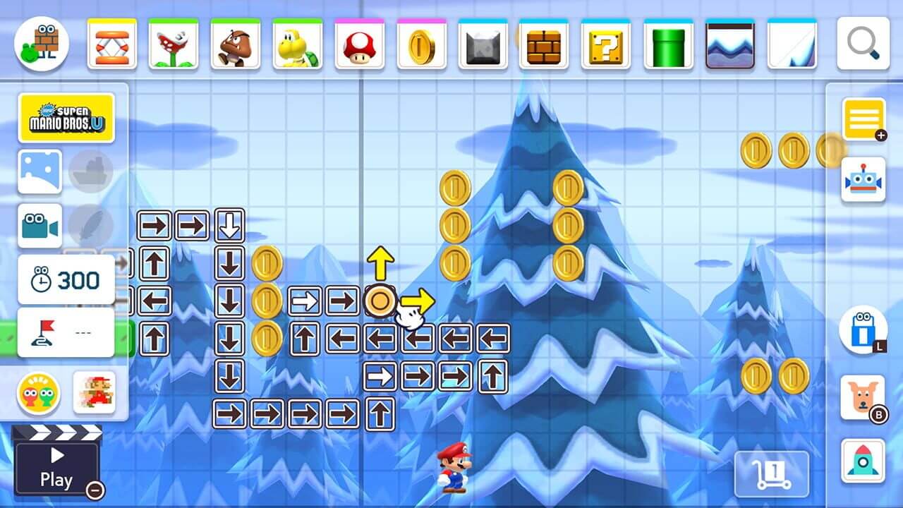 Скриншот Super Mario Maker 2