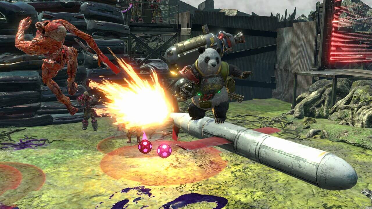 Скриншот Contra Rogue Corps
