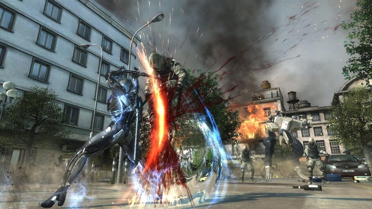 Скриншот Metal Gear Rising: Revengeance